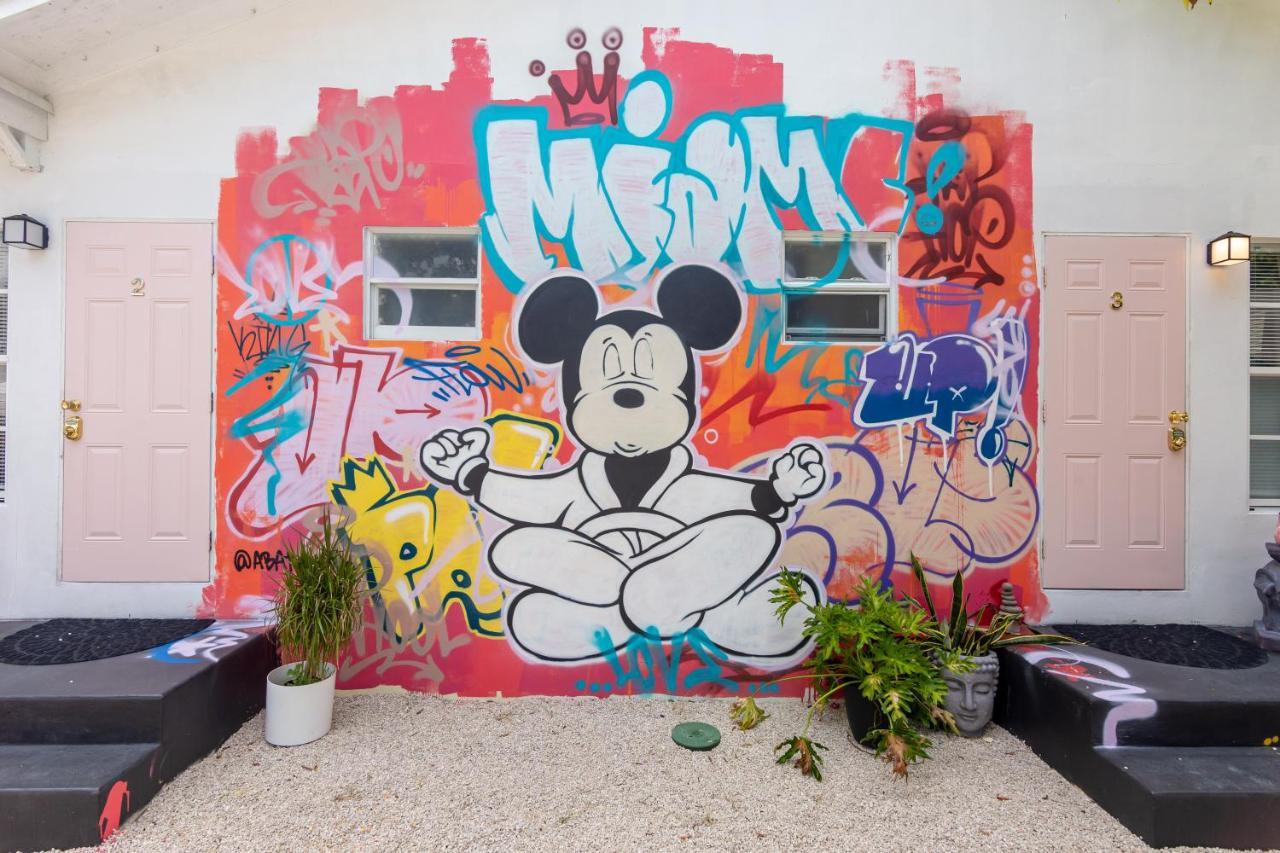Home Midtown Miami - Wynwood Area With Backyard - Art District Near To Beach Exterior foto